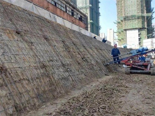 佛冈建筑边坡支护